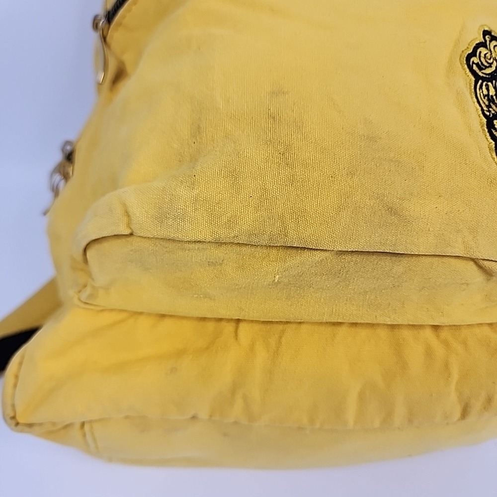 Universal Studios The Wizarding World Of Harry Potter Hufflepuff Backpack Yellow - Picture 3 of 12